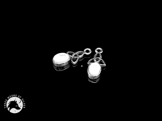 Beautiful Silver Drop Earrings