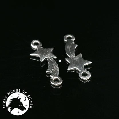 925 Silver Star Connectors