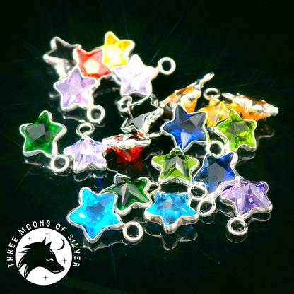 Crystal Star Charms & Pendant